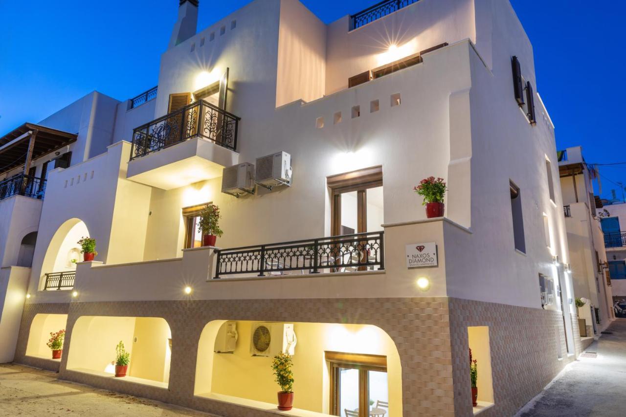 Naxos Diamond Studios Apartments Naxos City Exterior foto